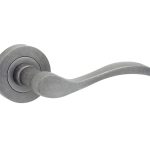 Turin Door Handle on Rose Rustic