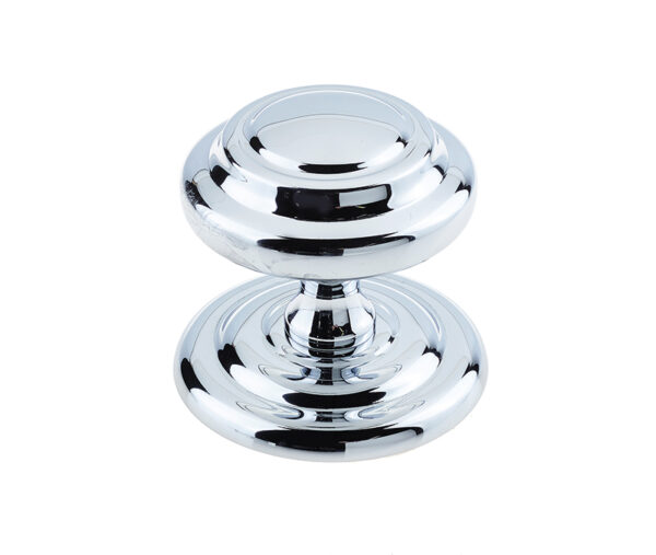 Frelan Jedo Sloane Centre Door Knobs 102mm Polished Chrome