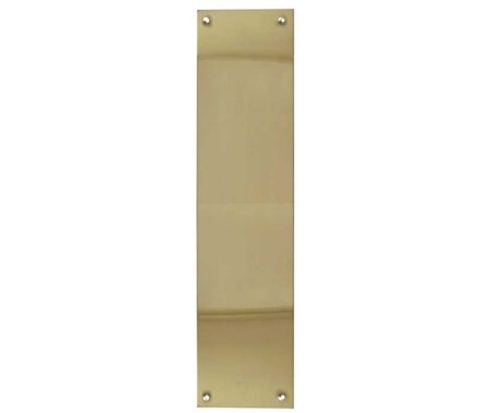 Jedo Plain Fingerplates 305x75mm Polished Brass