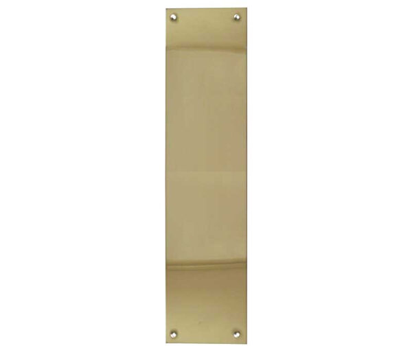Frelan Jedo Plain Fingerplates 305x75mm Polished Brass