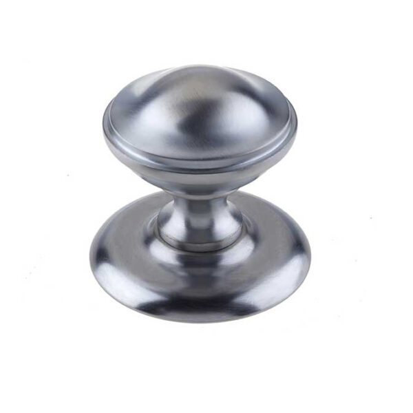 Jedo Belgravia Centre Door Knobs 66mm Satin Chrome