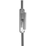 Jedo JV662 Espagnolette Bolts 3000mm Satin Chrome