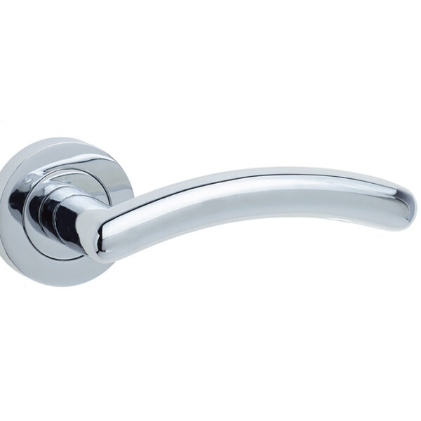 Mailand Door Handles Polished Chrome
