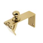 Jedo Counter Flap Catch 80x38mm Polished Brass