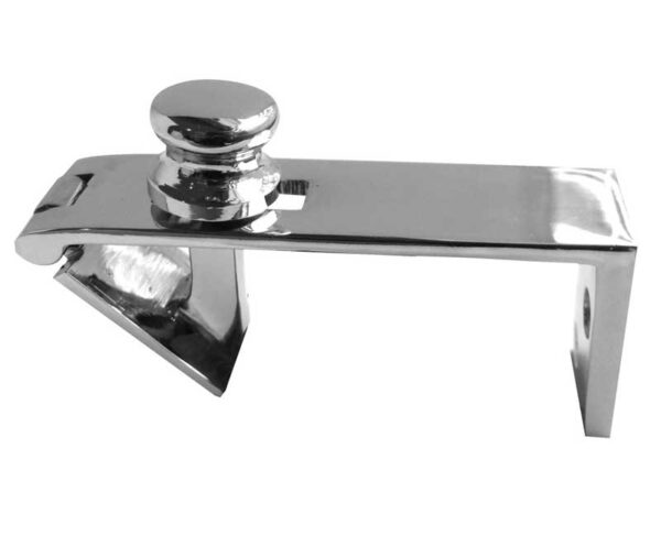 Frelan Jedo Counter Flap Catch 80x38mm Polished Chrome