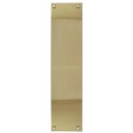 Jedo Plain Fingerplates 350x75mm Polished Brass