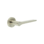 Gio Door Handle in Satin Nickel