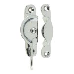Jedo Narrow Fitch Fasteners 65mm Polished Chrome