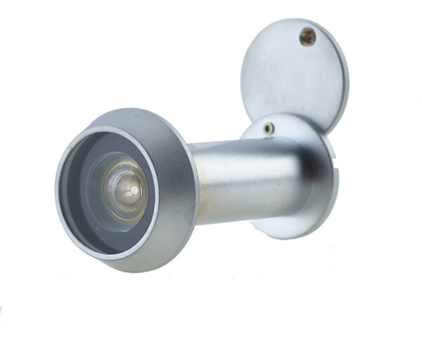 Frelan Jedo 180 Degree Door Viewers to Fit 35-55mm Doors FD30/60 C/W Intumescent Satin Chrome
