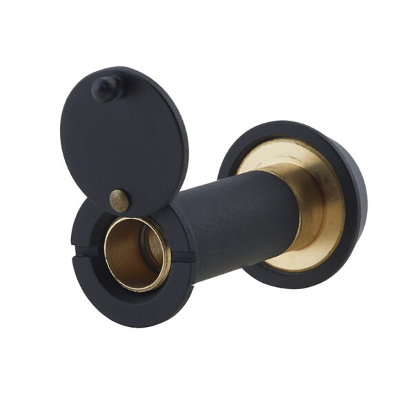 Jedo 180 Degree Door Viewers to Fit 50-70mm Doors FD30/60 C/W Intumescent Black