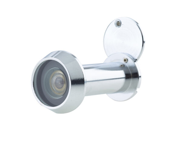 Frelan Jedo 180 Degree Door Viewers to Fit 50-70mm Doors FD30/60 C/W Intumescent Polished Chrome