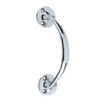 Jedo Bow Shape Pull Handles 152mm Polished Chrome