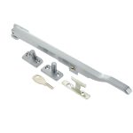 Modern Lockable Casement Stays 250mm Satin Chrome