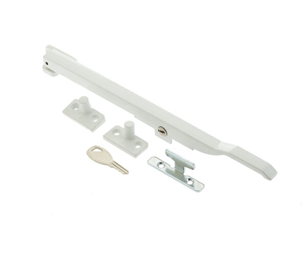 Frelan Modern Lockable Casement Stays 250mm White