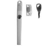 Jedo Modern Lockable Casement Fasteners 124mm White