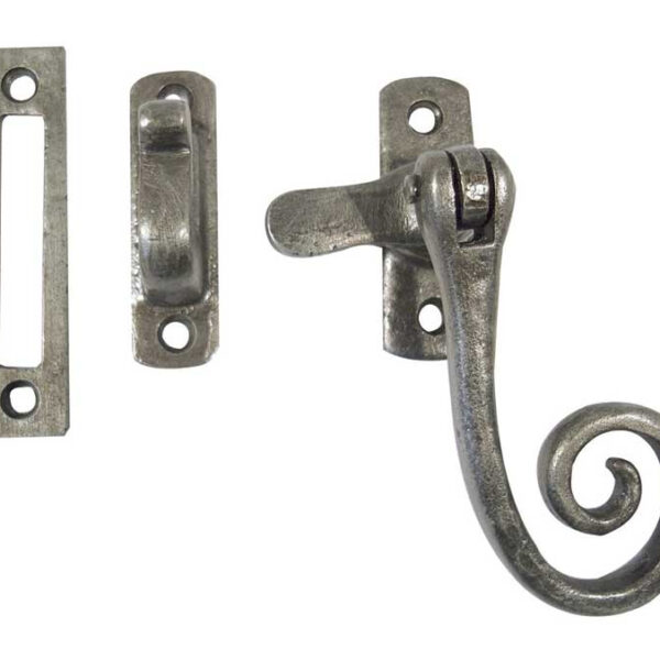 Antique Range Casement Fasteners 85mm Pewter