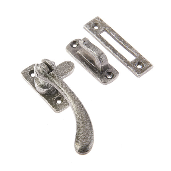 Valley Forge Range Bulb End Casement Fasteners 95x55mm Pewter