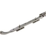 Valley Forge Bulb End Casement Stays 243x15x6mm Pewter