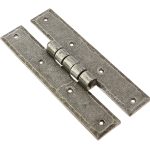 Valley Forge H-Hinges 66x155mm Pewter