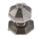 Valley Forge Centre Door Knob 73mm Pewter