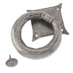 Valley Forge Ring Door Knockers 105mm Pewter