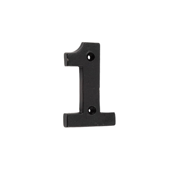 Valley Forge Door Numerals Black No. 1