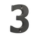Valley Forge Door Numerals Black No. 3