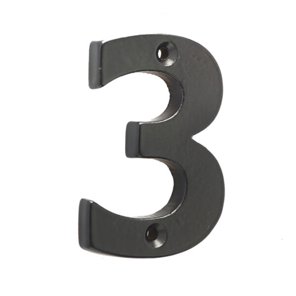 Valley Forge Door Numerals Black No. 3