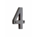 Valley Forge Door Numerals Black No. 4