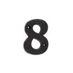 Valley Forge Door Numerals Black No. 8