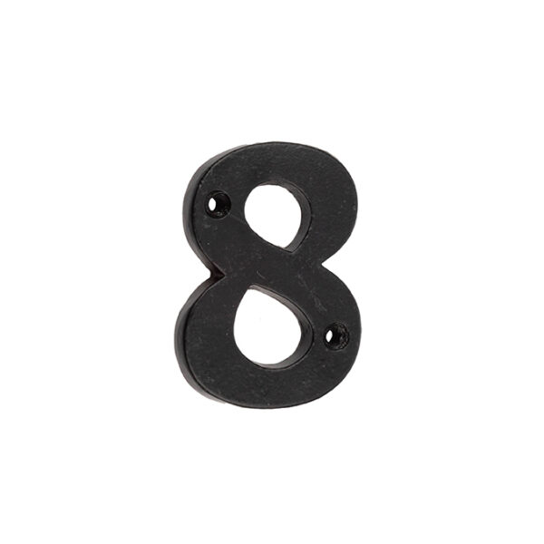 Valley Forge Door Numerals Black No. 8
