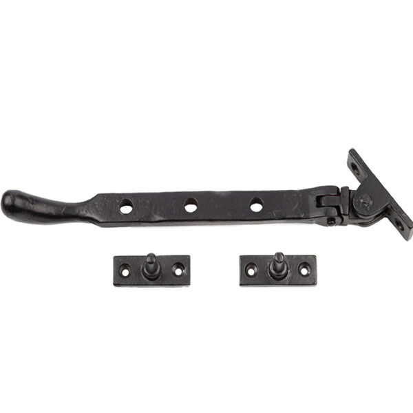 Valley Forge Bulb End Casement Stays 203x15x6mm Black