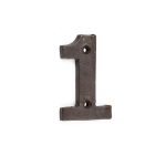 Valley Forge Door Numerals Beeswax No. 1