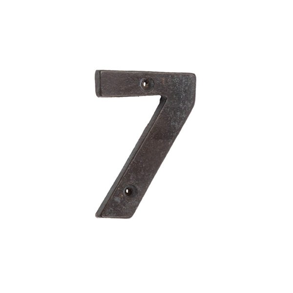 Valley Forge Door Numerals Beeswax No. 7