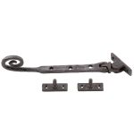 Valley Forge Curly Tail Casement Stays 203x15x6mm Beeswax