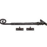 Valley Forge Curly Tail Casement Stays 245x15x6mm Beeswax