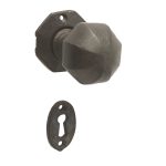 Octagonal Mortice Door Knob Beeswax