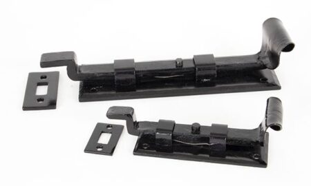 Black 6" Cranked Door Bolt | 33016 - Image 4