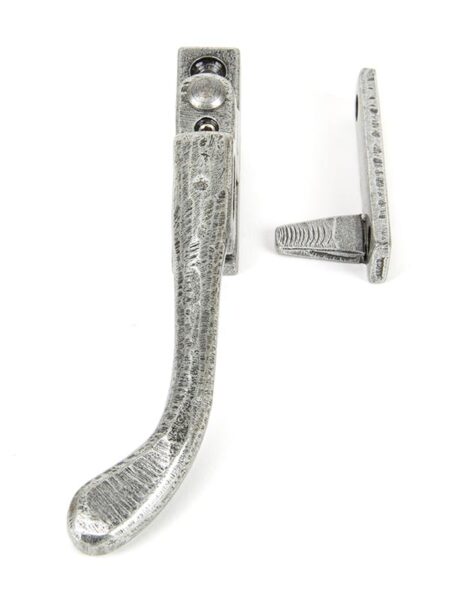Pewter Night-Vent Locking Peardrop Fastener - LH | 33025 - Image 3