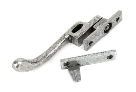Pewter Night-Vent Locking Peardrop Fastener - RH | 33026 - Image 4