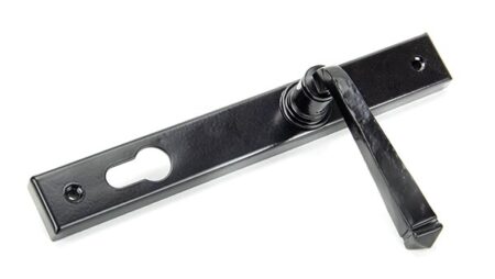 Black Avon Slimline Lever Espag. Lock Set | 33033 - Image 4