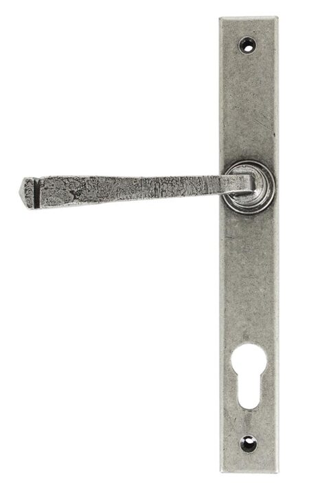Pewter Avon Slimline Lever Espag. Lock Set | 33034 - Image 3