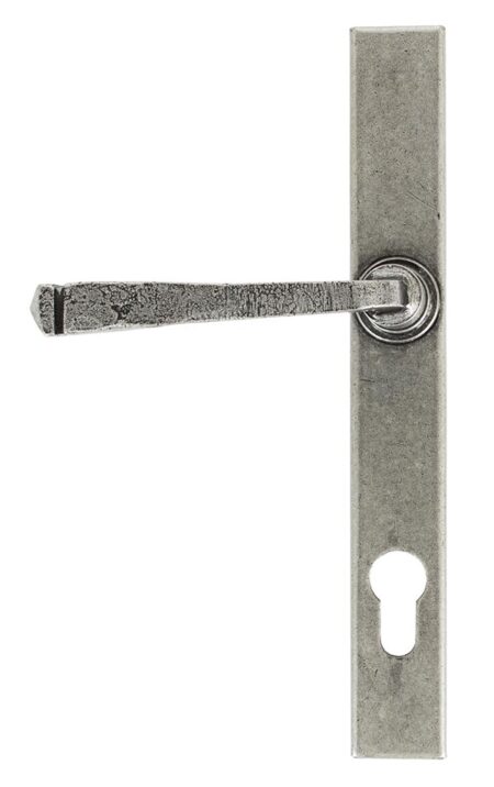 Pewter Avon Slimline Lever Espag. Lock Set | 33034 - Image 4