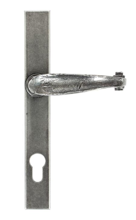 Pewter Cottage Slimline Lever Espag. Lock Set | 33036 - Image 3
