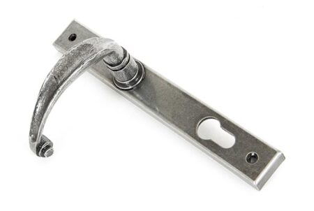 Pewter Cottage Slimline Lever Espag. Lock Set | 33036 - Image 4