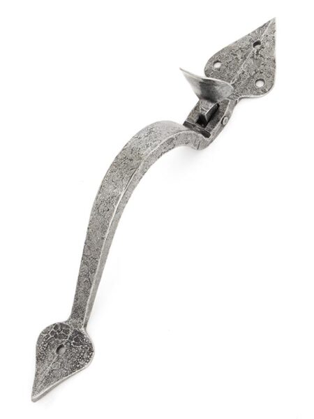 From the Anvil Pewter Tuscan Thumblatch - Pewter Patina - Image 3