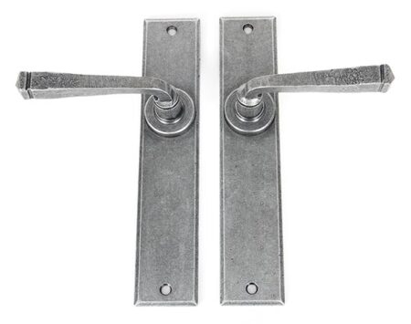 Pewter Large Avon Lever Latch Set | 33090 - Image 4