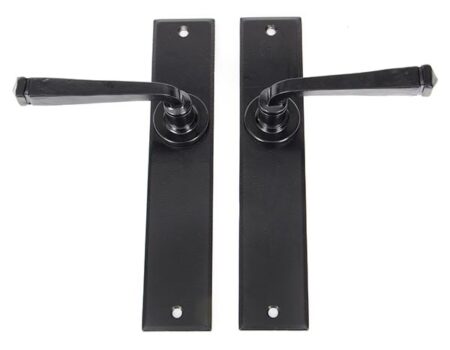 Black Large Avon Lever Latch Set | 33094 - Image 4