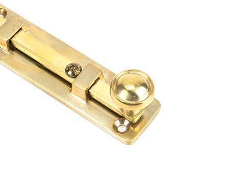 Polished Brass 4" Universal Bolt | 33096 - Image 3