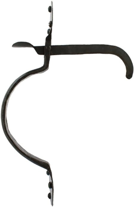 Black Medium Bean Thumblatch | 33176 - Image 3